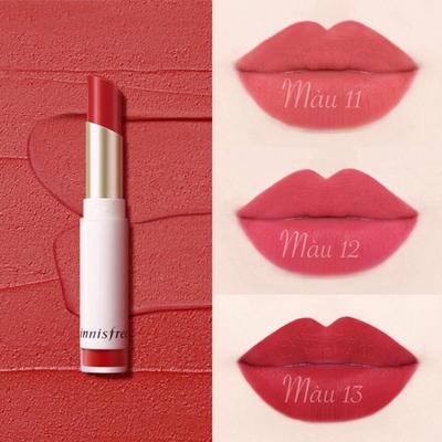  innisfree (256), son innisfree (22), son kem (130), son moi (494), review son (608), bộ sưu tập son innisfree real fit velvet lipstick - cả mùa xuân tề tựu bên một dòng son