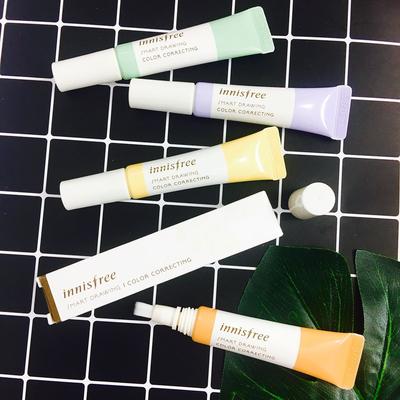  my pham han (895),  innisfree (256),  trang diem (842),  kem lot (75),  make up (823), hiệu chỉnh sắc tố da đỉnh cao với kem lót innisfree smart drawing color correcting