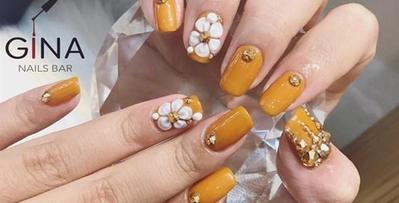  nails (188),  lam dep (995),  son mong tay (101),  xu huong (635), những mẫu nail màu vàng đẹp mang lại may mắn quanh năm