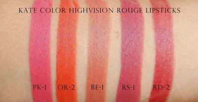 mổ xẻ son kanebo kate color highvision rouge – liệu có mang đến cho bạn đôi môi căng bóng, gợi cảm không