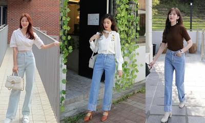 5 cách phối đồ với quần jeans cạp cao cho nàng tự tin khoe dáng đẹp