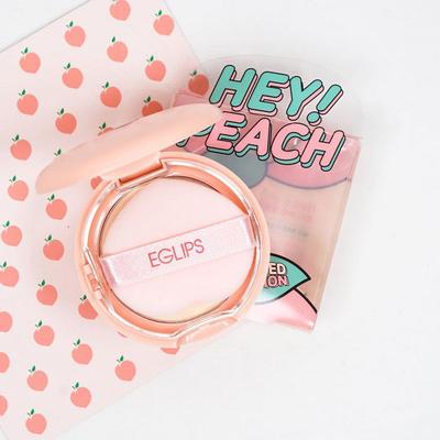 da mịn màng bắt sáng nhờ phấn phủ eglips hey peach blur powder pact limited edition