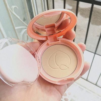 da mịn màng bắt sáng nhờ phấn phủ eglips hey peach blur powder pact limited edition