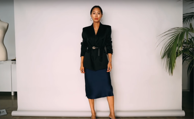 Học Aimee Song cách biến tấu đa dạng với slip dress
