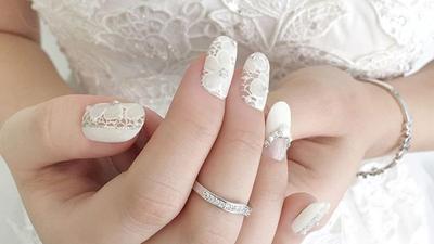10 kiểu móng tay cho cô dâu đẹp nhất để ngày cưới thêm trọn vẹn