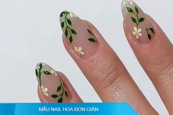 Spa dịch vụ làm nail trang trí hoa bột móng tay chân tb đẹp giá rẻ hcm