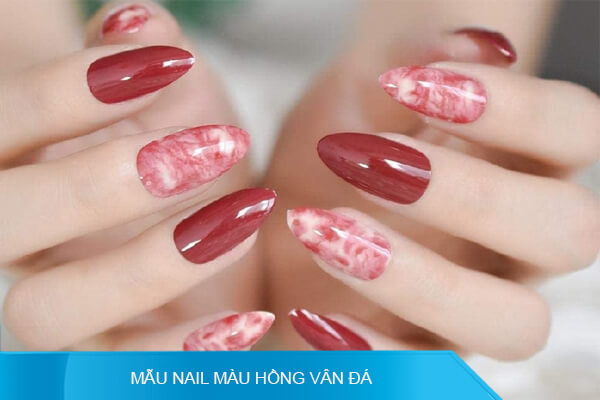 Điểm danh những mẫu nail màu hồng siêu hot nàng nên rủ rê hội bạn triển  ngay mùa Tết này
