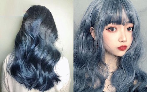 Gợi ý] Top 10+ màu tóc xanh dương đen đẹp, tôn da nhất 2023