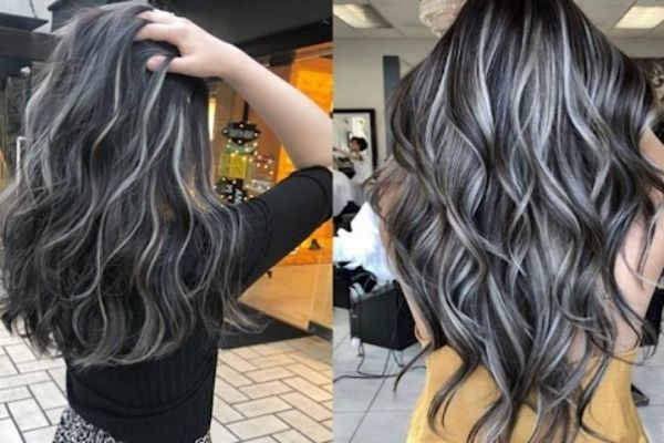 11+ màu tóc gẩy light trendy bạch kim, xanh dương, xám khói