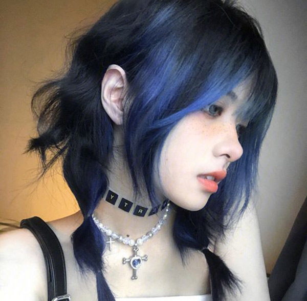 11+ màu tóc gẩy light trendy bạch kim, xanh dương, xám khói
