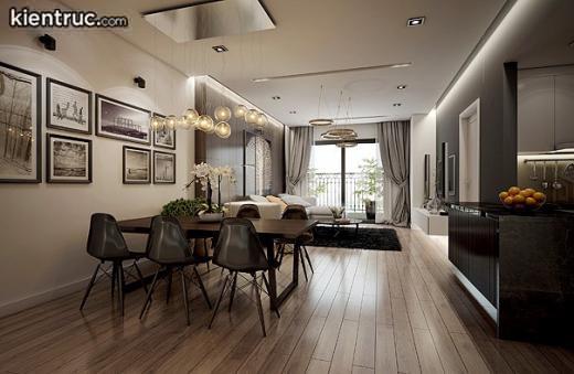 09 mẫu thiết kế nội thất căn hộ chung cư nhỏ và tầm trung 60 70 80m2
