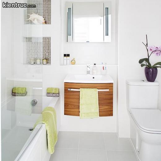 Tổng hợp cách trang trí phòng tắm nhỏ hẹp đẹp và đơn giản ...