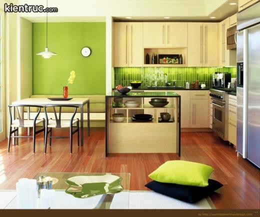 mẫu trang trí phòng bếp, phòng bếp đẹp, gam màu sáng, thiết kế phòng bếp, nội thất phòng bếp, 10 mẫu trang trí phòng bếp đẹp cho người thích màu sáng