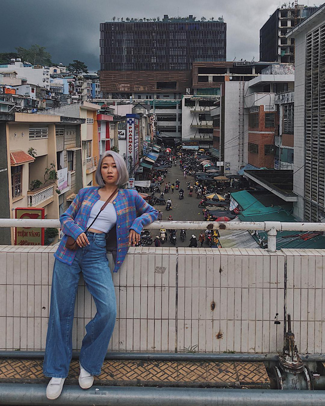 kinh nghiệm, bật mí cách chụp hình cực chất ở chợ đà lạt view hongkong