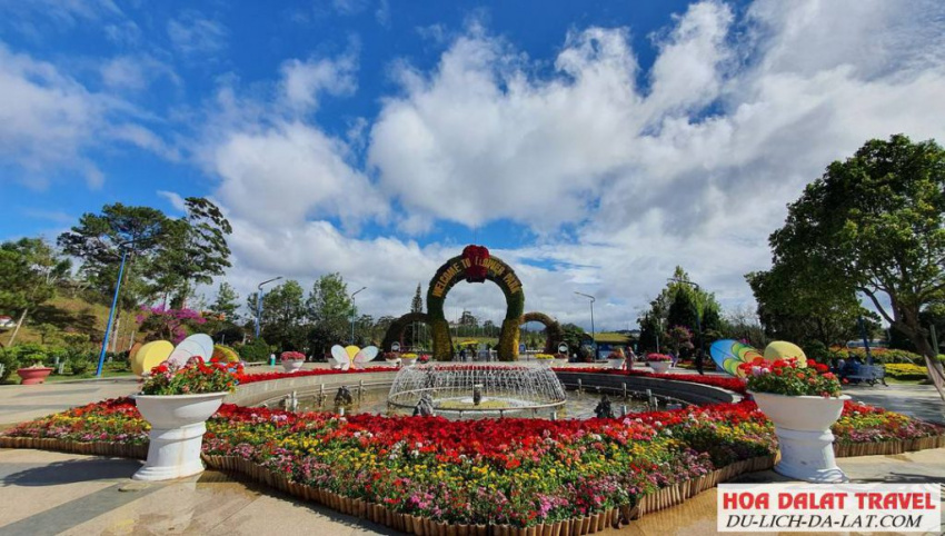 kinh nghiệm, review vườn hoa thành phố đà lạt |điểm check in sống ảo “triệu view”