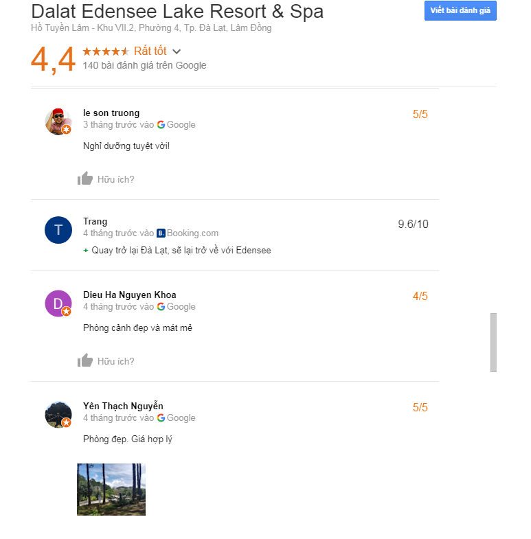 kinh nghiệm, ” chết mê chết mệt ” với khách sạn dalat edensee lake resort & spa