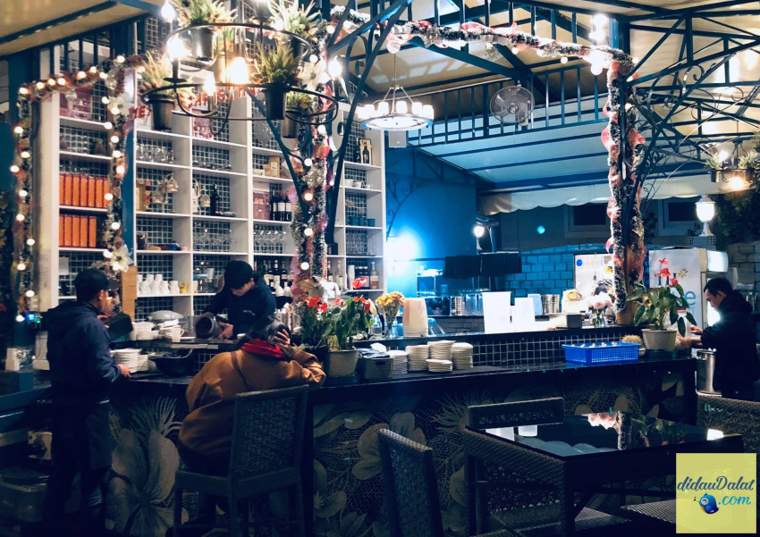review cafe thiên thanh đà lạt, đẹp từ trong ra ngoài