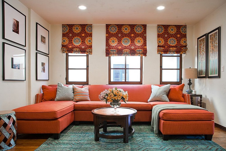 , ghế sofa màu đậm dần trở thành xu hướng nội thất phòng khách hiện đại