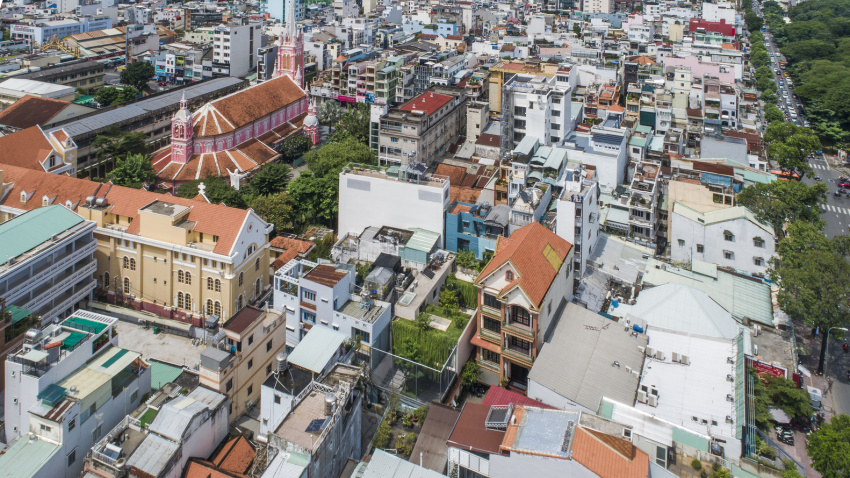 Ngôi nhà phố mang đủ hương sắc của Sài Gòn