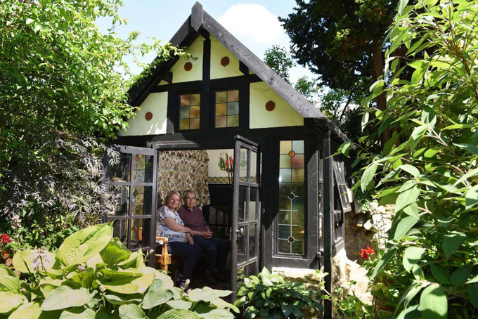 , cặp vợ chồng ở anh dành 28 năm để biến cỏ dại thành khu vườn hút khách