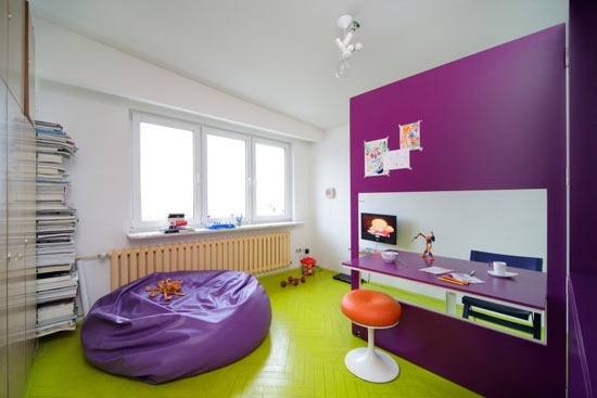 , căn hộ 21,5m2 đầy đủ tiện nghi và thoáng đẹp dành cho gia đình trẻ