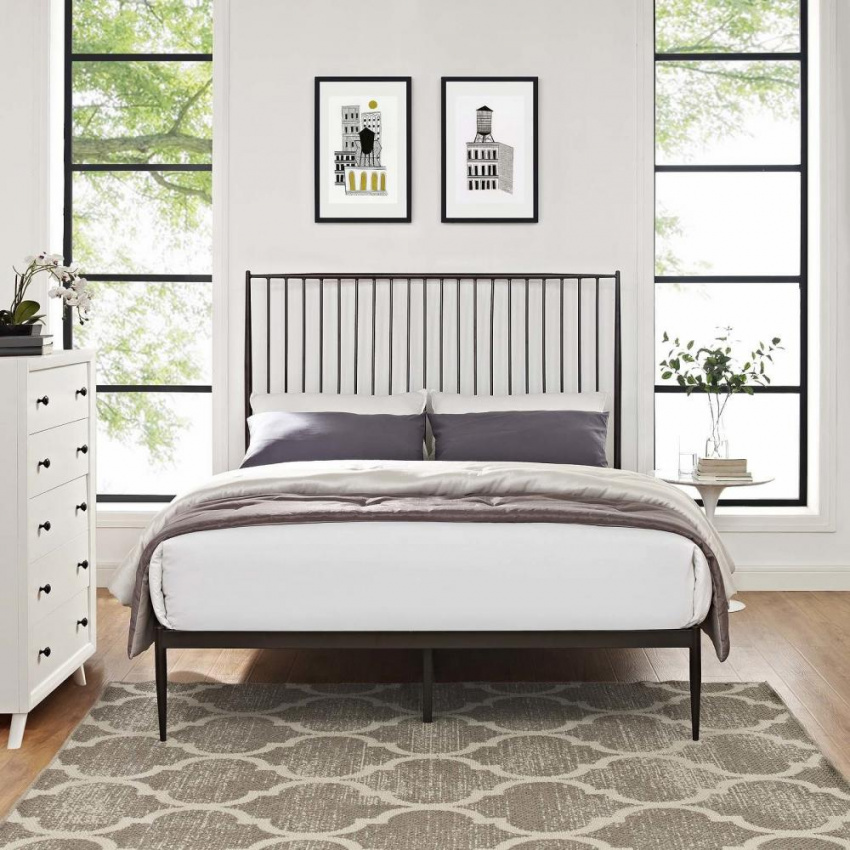 , loạt phòng ngủ phong cách rustic đơn giản, ấn tượng