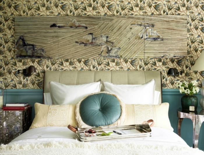 , phòng ngủ đẹp như mơ với những cách trang trí đầu giường ấn tượng