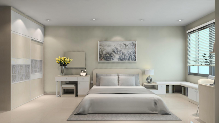 5 mẫu thiết kế nội thất phòng ngủ đẹp, tiết kiệm chi phí