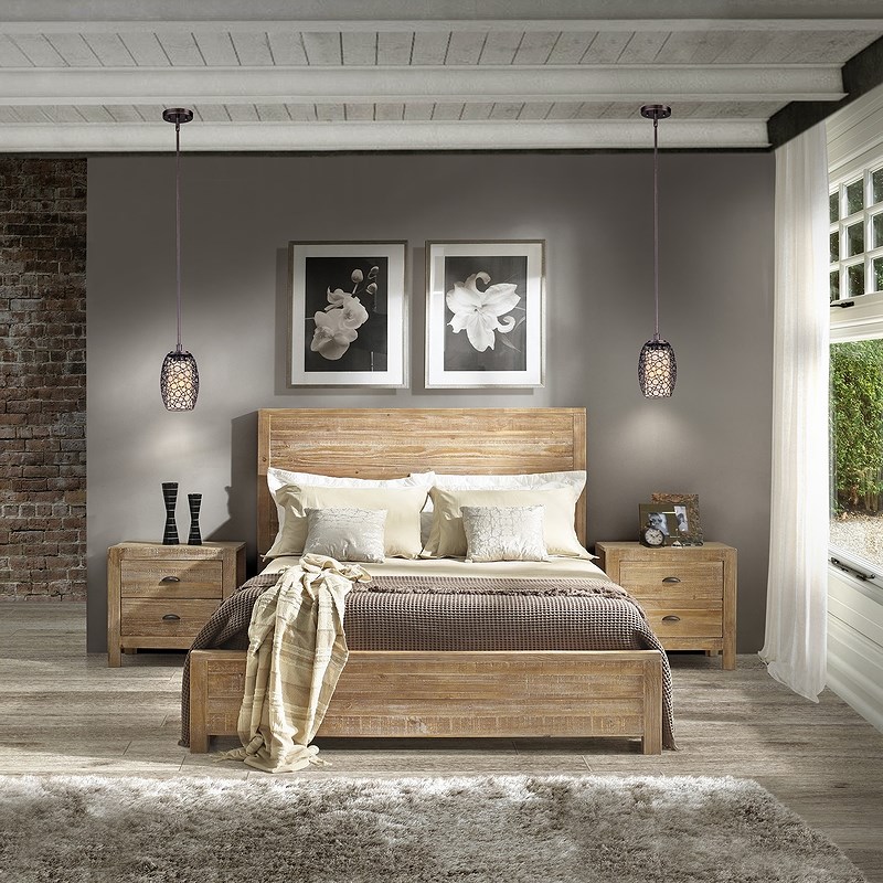 , tham khảo 10 mẫu giường ngủ bằng gỗ ấm áp, thân thiện với môi trường