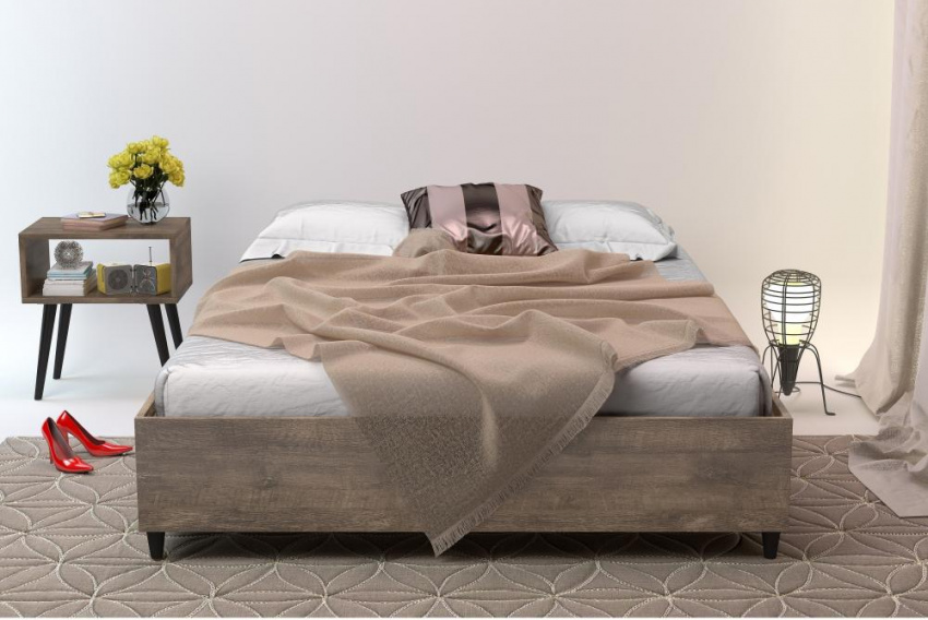 , tham khảo 10 mẫu giường ngủ bằng gỗ ấm áp, thân thiện với môi trường