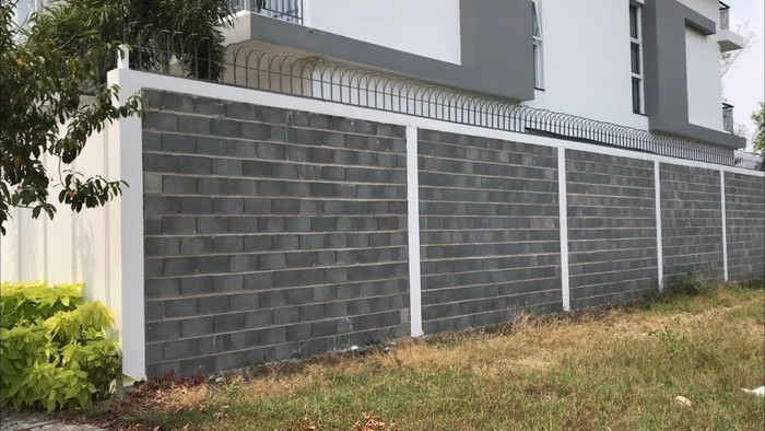 , tham khảo 10 mẫu tường rào bằng gạch bền đẹp, chẳng sợ lỗi mốt