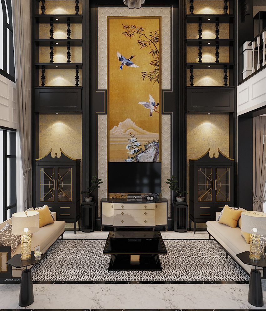 Choáng ngợp căn biệt thự phong cách Luxury Indochine
