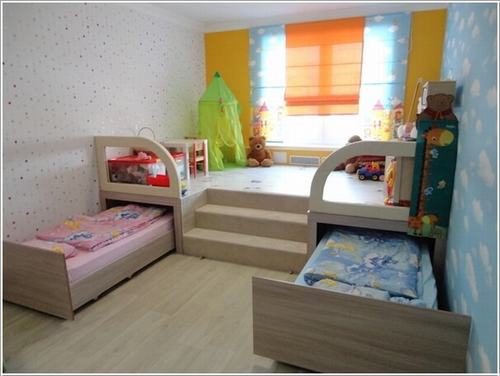 Tận dụng không gian tối ưu trong phòng ngủ của trẻ