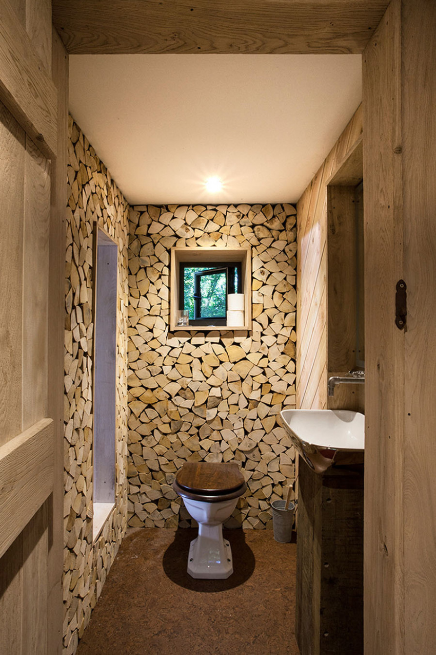 , mê đắm trước vẻ đẹp tự nhiên của những phòng tắm rustic