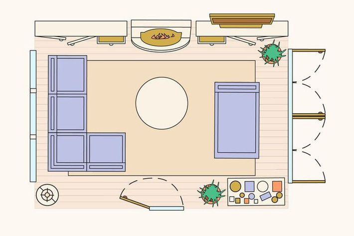 , 10 bản vẽ thiết kế phòng khách đáng để bạn tham khảo