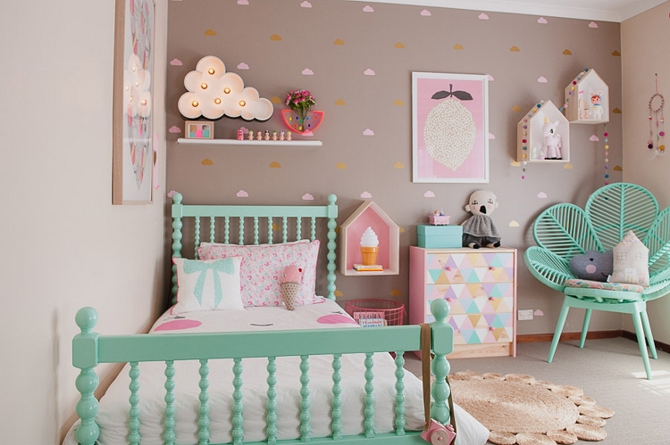 Những ý tưởng thiết kế phòng ngủ cho các bé siêu dễ thương