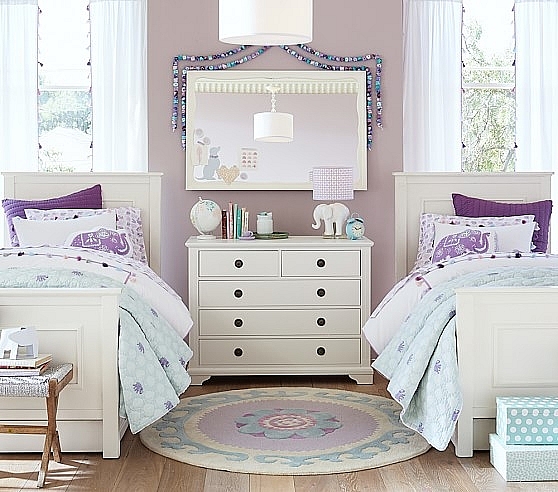 , những ý tưởng thiết kế phòng ngủ cho các bé siêu dễ thương