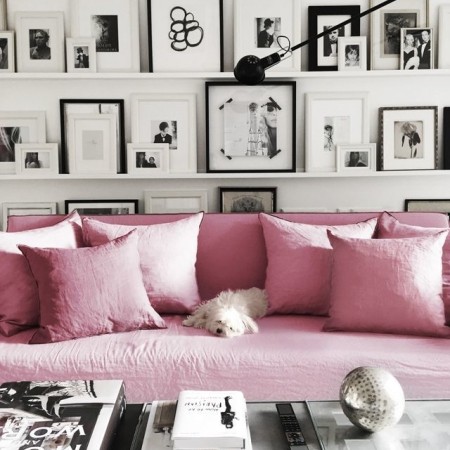 Trang trí nhà với gam màu hồng dành cho những cô nàng điệu đà