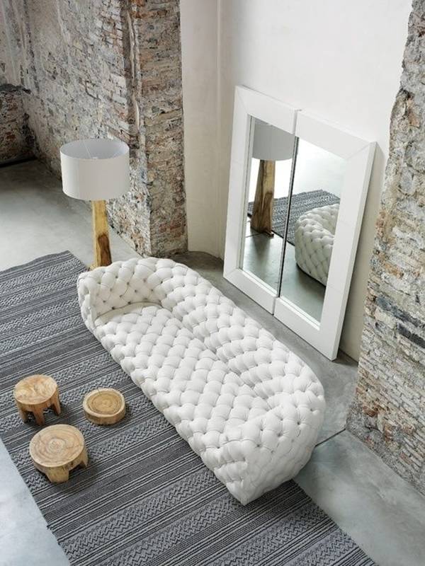 , sofa màu trắng - bí quyết giúp phòng khách ấn tượng hơn