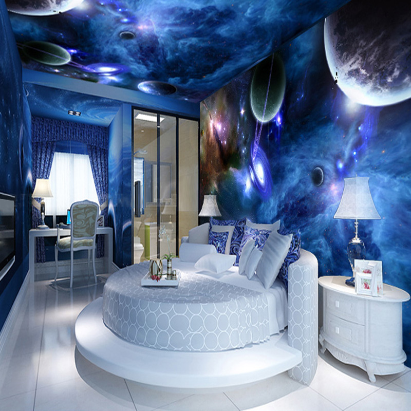 , trần nhà 3d ảo diệu mang lại cảm giác mới lạ trong không gian sống
