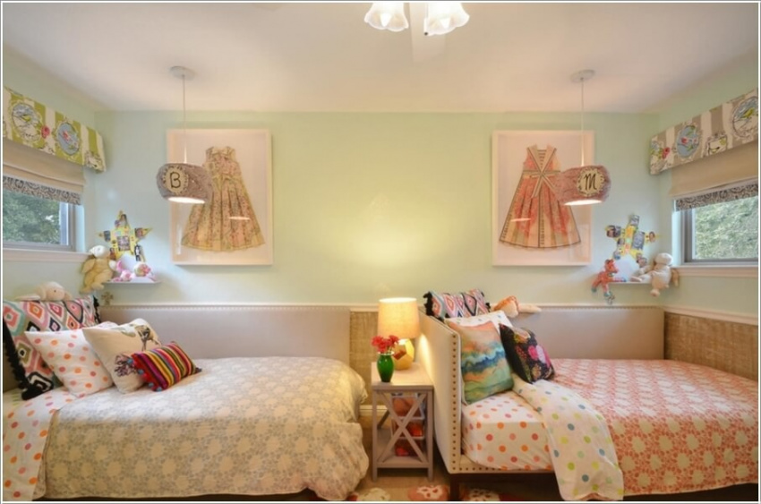 , 10 mẫu phòng ngủ cho hai bé sinh đôi đẹp như tranh vẽ