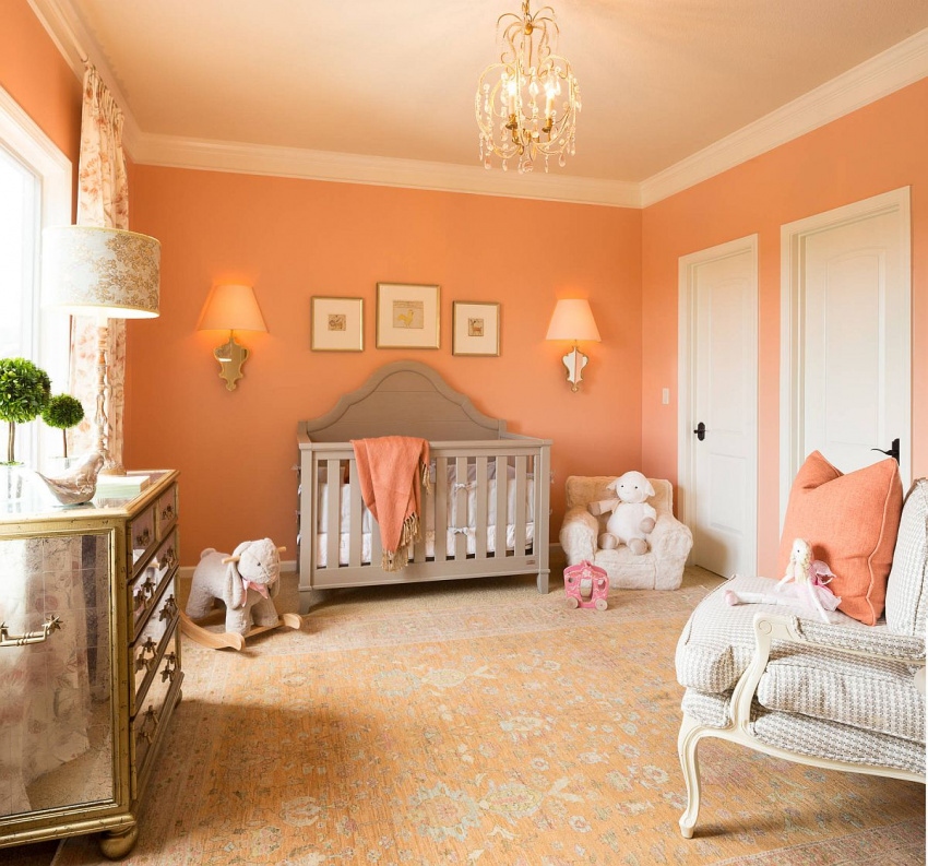 Trang trí phòng cho trẻ sơ sinh mang hương sắc mùa thu ngọt ngào