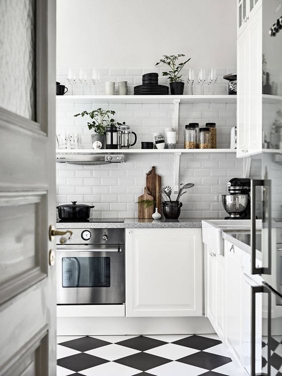 Cách đơn giản để bài trí phòng bếp đẹp đúng chuẩn phong cách Scandinavian