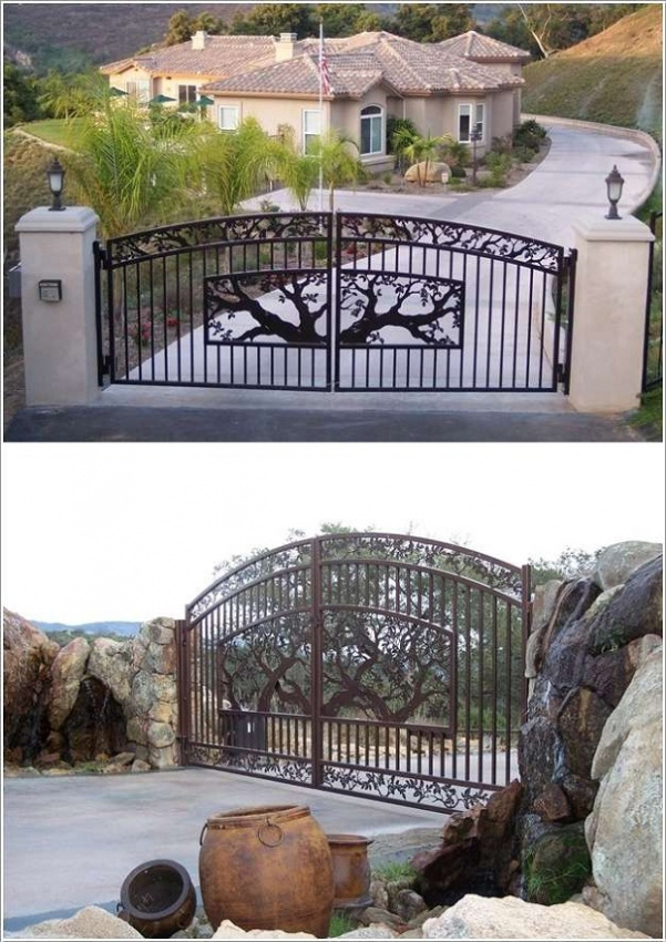 Những chiếc cổng nhà đẹp hoàn hảo