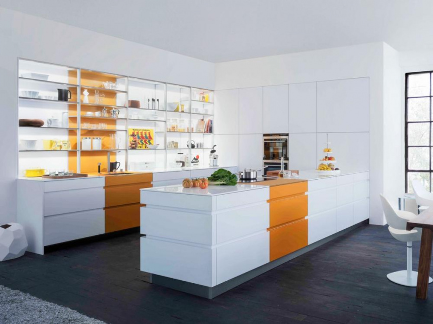 , loạt tủ bếp phù hợp với phong cách nội thất hiện đại