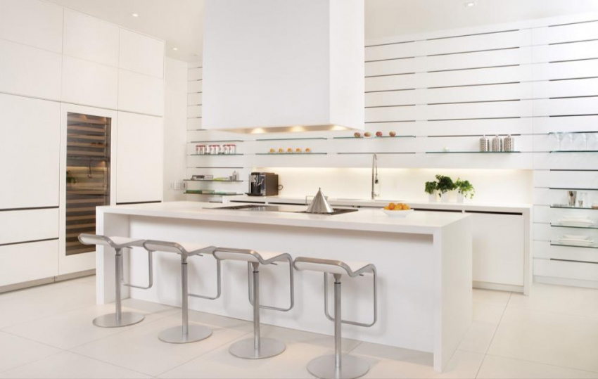 15 căn bếp hiện đại với sắc trắng tinh tế và vô cùng bắt mắt