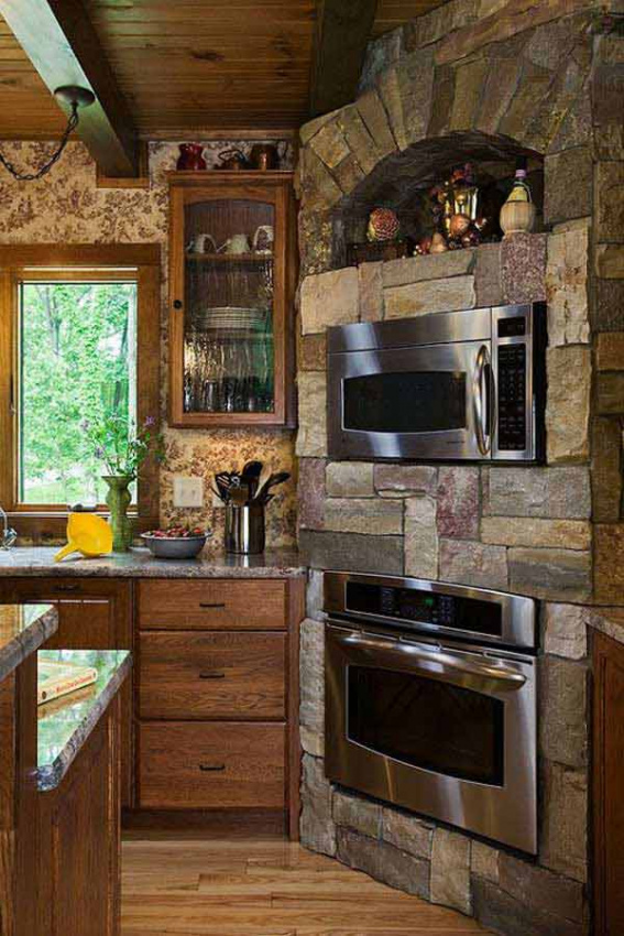 , mang đá thiên nhiên vào không gian bếp của bạn