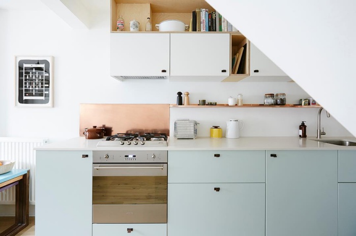 Phòng bếp nhỏ, diện tích chưa tới 3m² vẫn đẹp ngất ngây nếu khéo bố trí