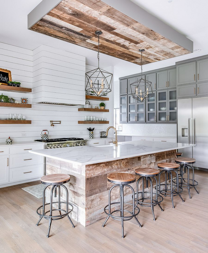 , 15 phòng bếp màu trắng không chỉ phong cách mà còn tiết kiệm không gian