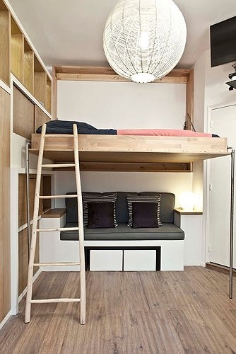 , tham khảo những ý tưởng thiết kế thông minh cho phòng ngủ nhỏ hẹp